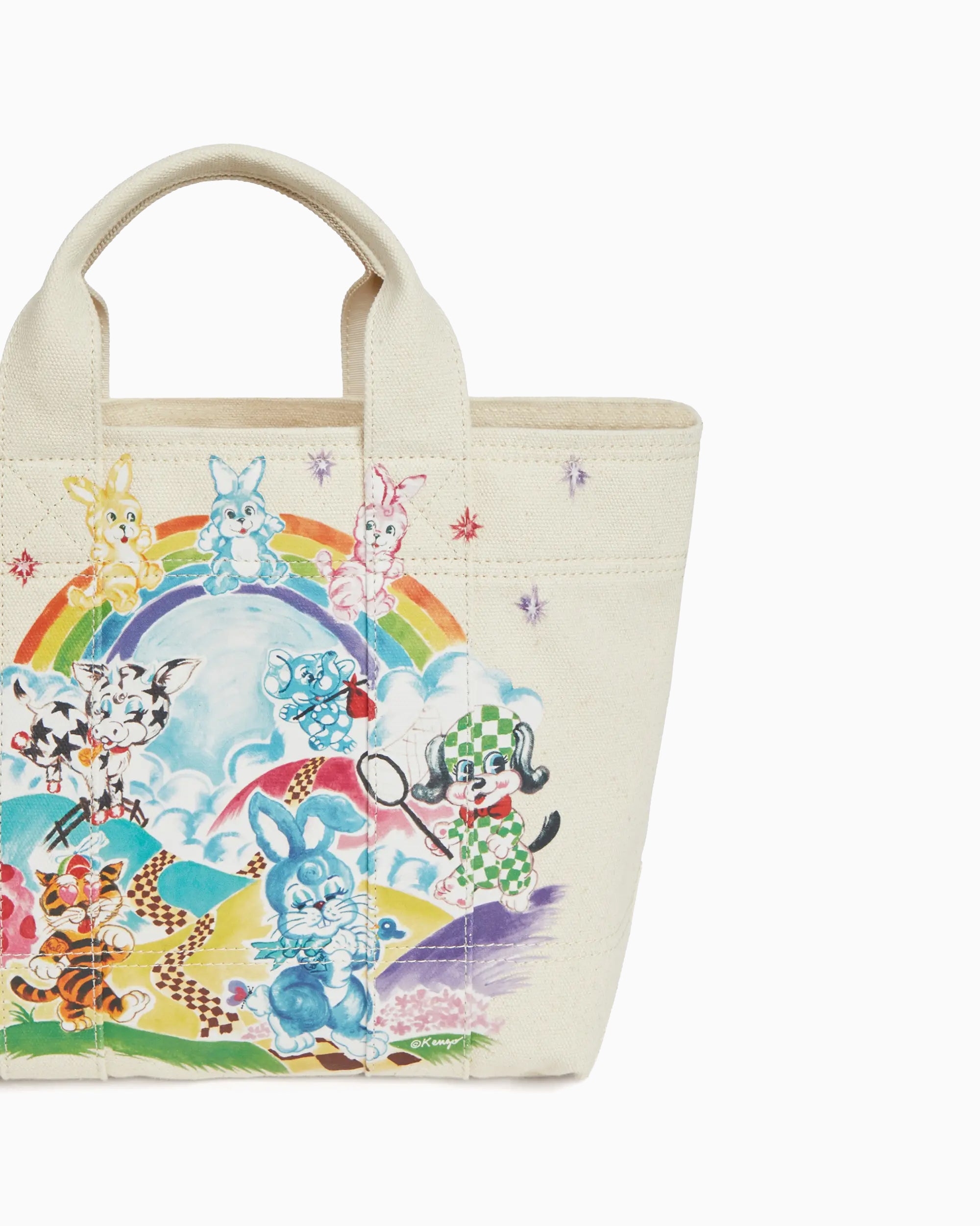 Tote Bags Kenzo Cartoon Unisex Tote Bag - FG58SA910F35-03