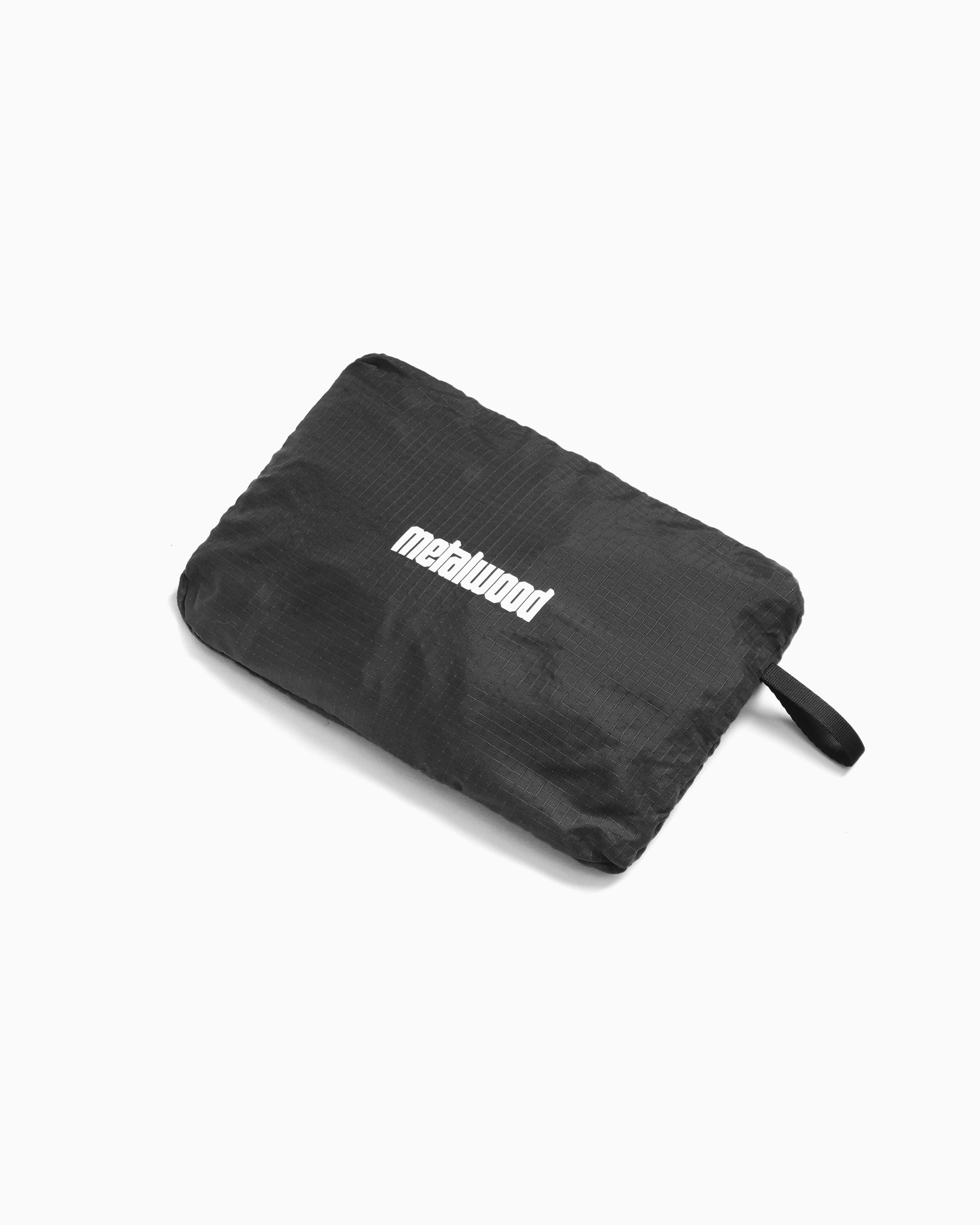 Tote Bags Metalwood Pocketable Unisex Tote Bag - MWS25-10-102-BLK