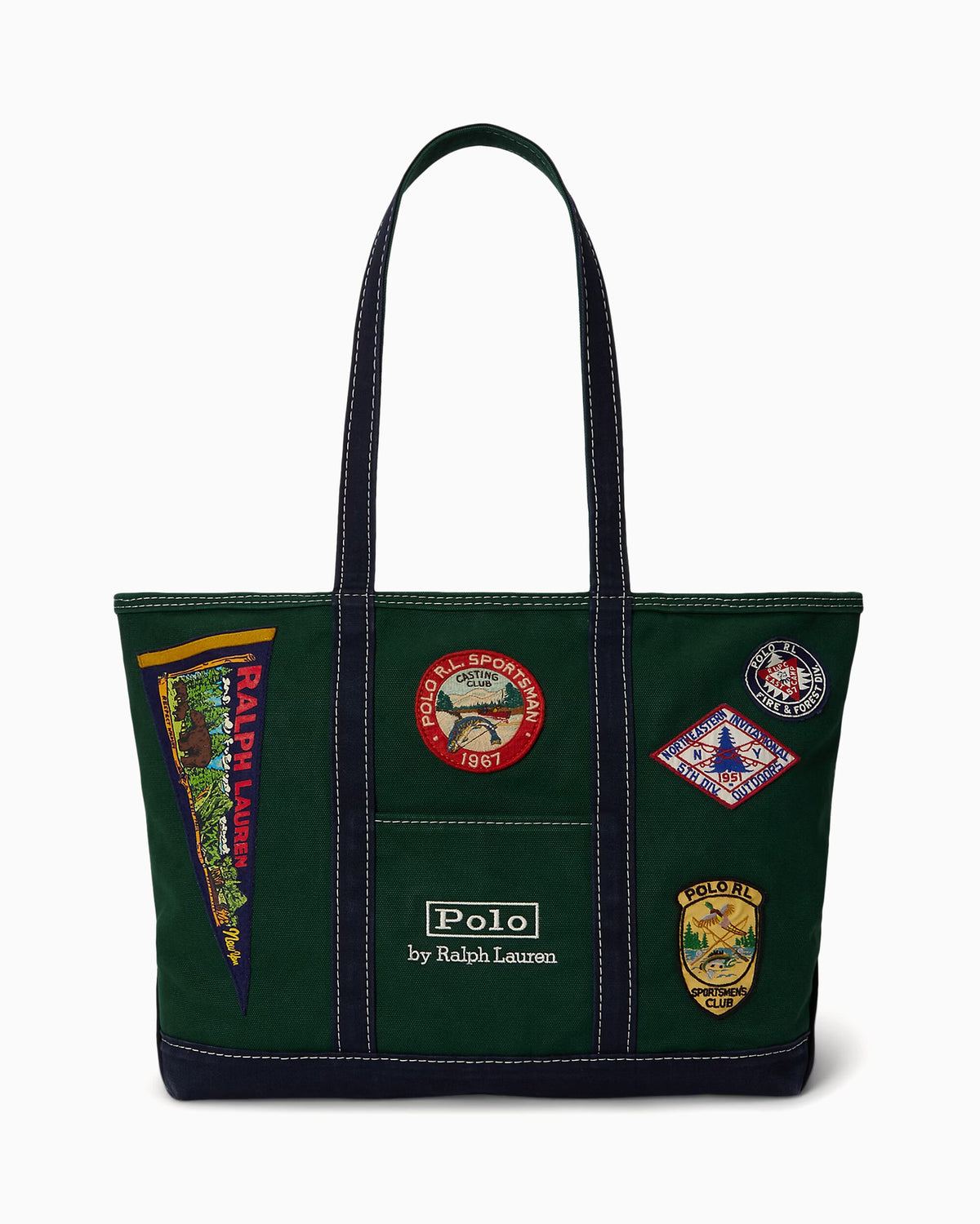 Tote Bags Polo Ralph Lauren With Patches Unisex Tote Bag - 405P16214001