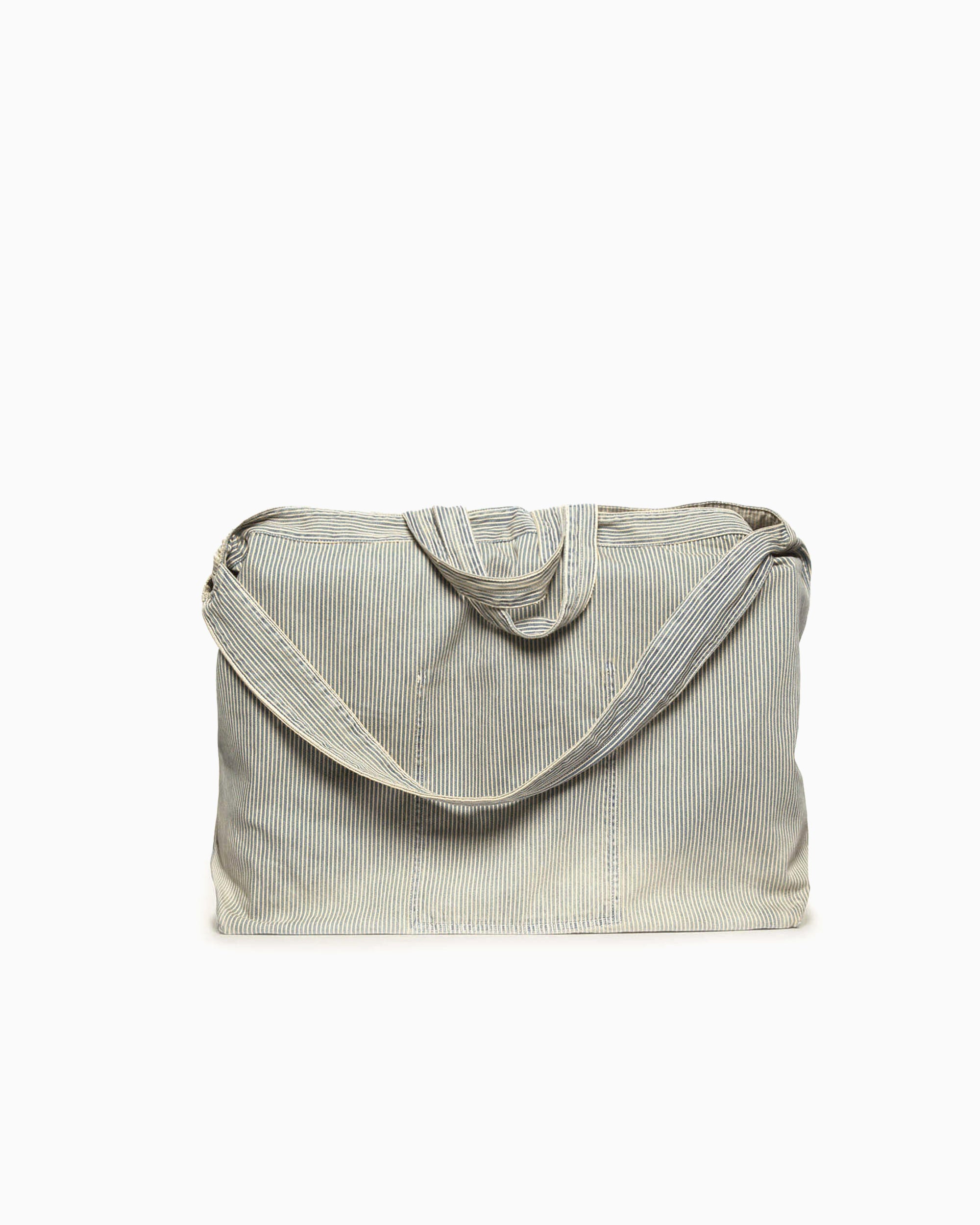 Tote Bags YMC Unisex Tote Bag Unisex Tote Bag - PBWAB-NAVY/BROWN