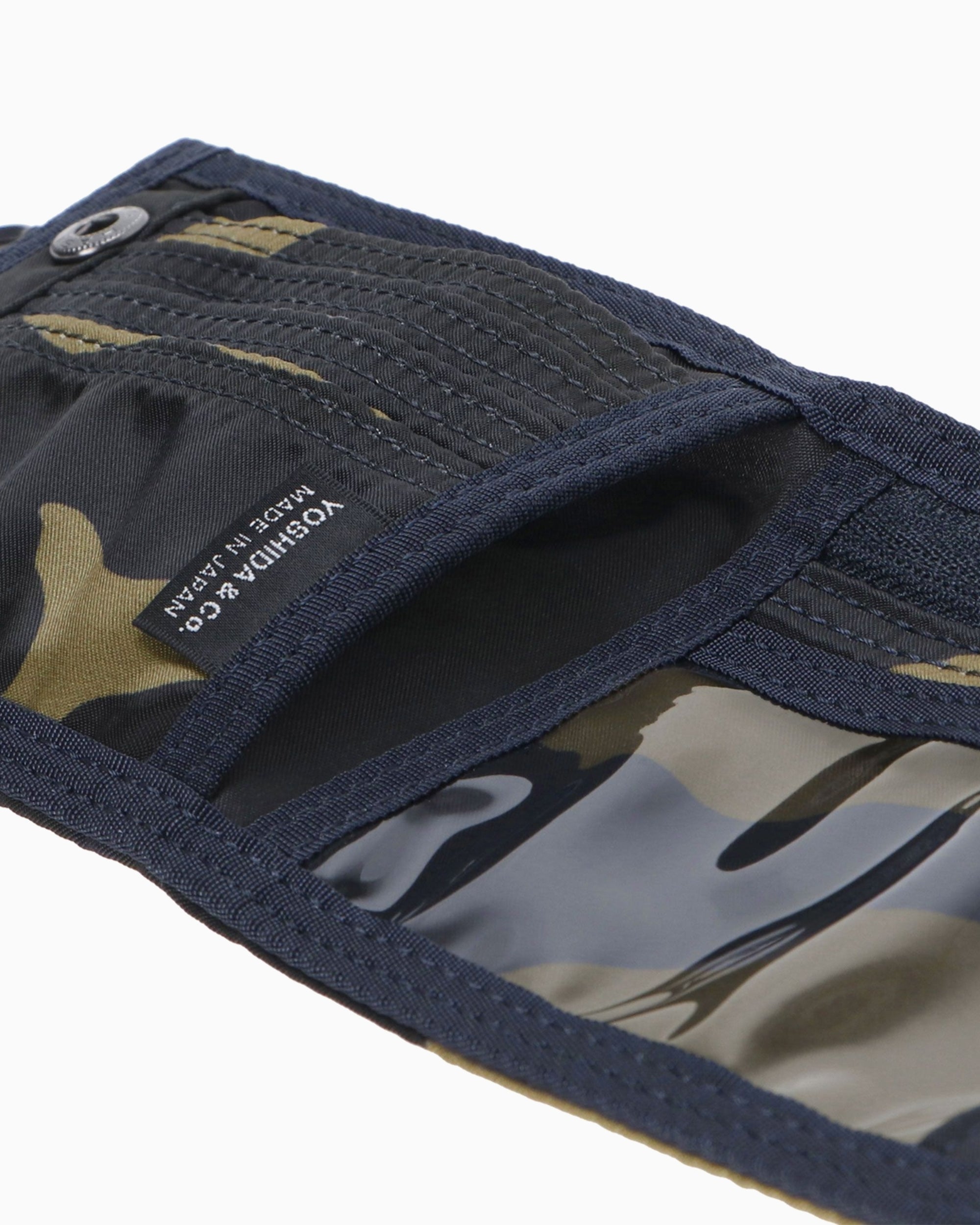 Wallets Porter-Yoshida & Co. Counter Shade Unisex Wallet - 381-17862-WOODLANDKHAKI