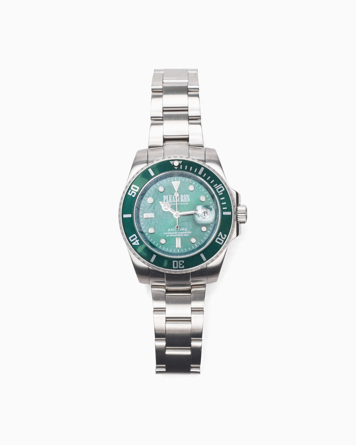 Watches Pleasures Anytime Unisex Watch - P26F038-GREEN/SILVER