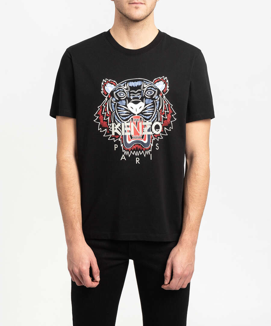 Doelwit geleider krullen Kenzo Classic Tiger Heren T-Shirt FA55TS0504YA-99| Shop Online bij  FOOTDISTRICT
