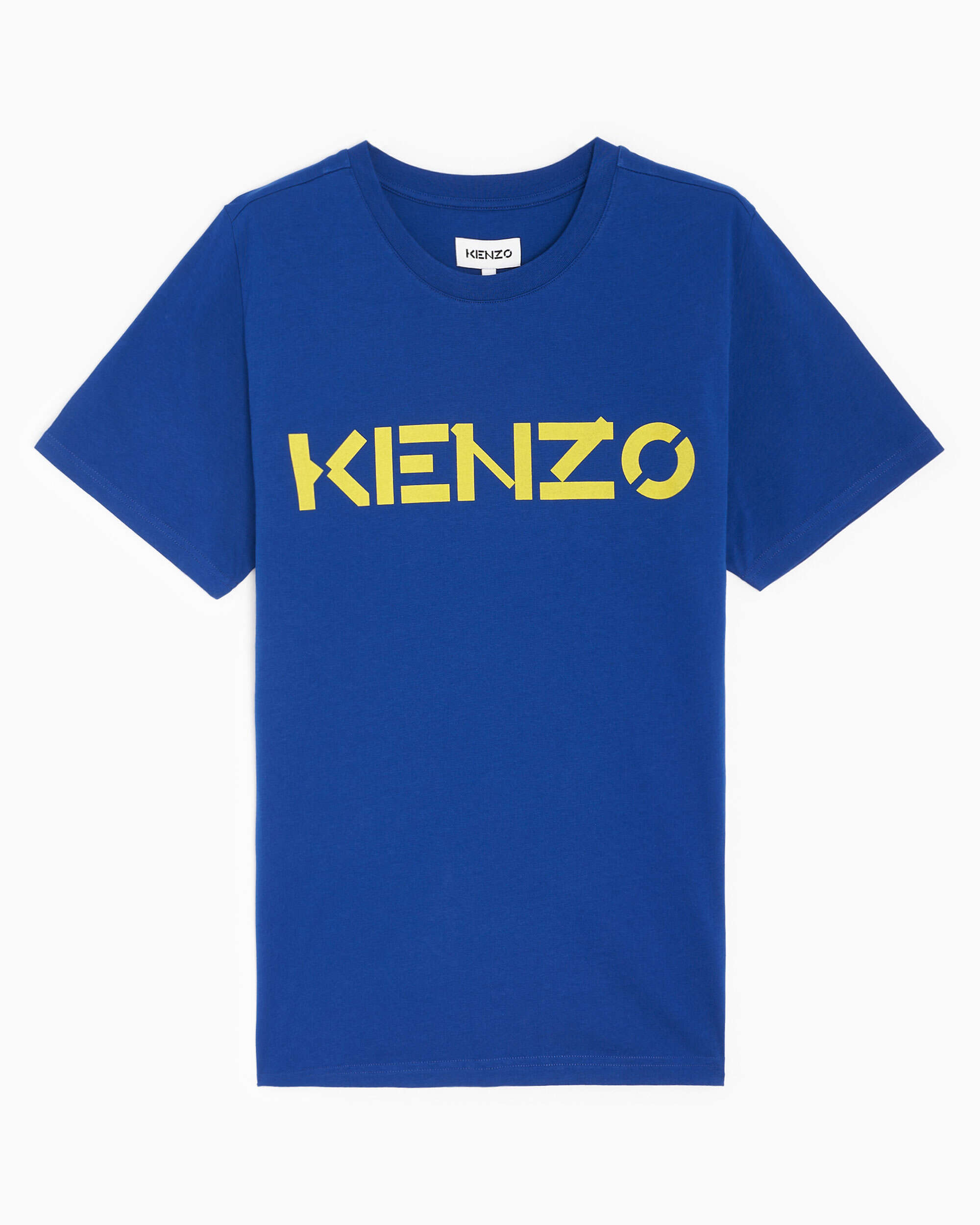 Weinig klep Menselijk ras Kenzo Logo Men's T-Shirt Blauw FB65TS0004SA-74| Shop Online bij FOOTDISTRICT